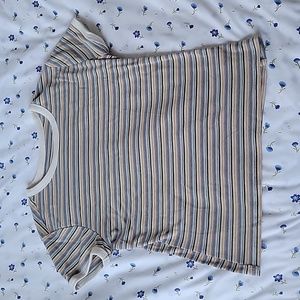 arizona jean co. | size: m | stripes